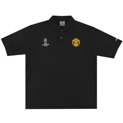 2000's Manchester United Champions League Polo Shirt XL