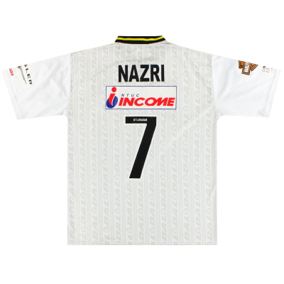 2000 Pertandingan Baju Tampines Rovers Issue Away Nazri # 7 XL