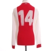 2001-02 Ajax Match Issue Home Shirt #14 L/S XL