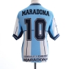 2001-02 Argentina Diego Maradona Testimonial Shirt Maradona #10 S