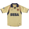 2001-02 Arsenal Nike Away Shirt Cole #3 L.Boys