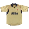 2001-02 Camiseta Nike de visitante del Arsenal Ljungberg # 8 *Mint* XXL