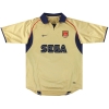 2001-02 Arsenal Nike Maillot extérieur Adams #6 *Menthe* L