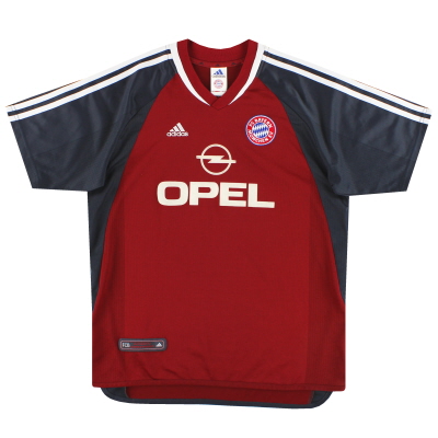 2001-02 Bayern Monaco adidas Home Maglia XL.Ragazzo