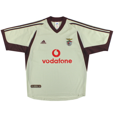 2001-02 Benfica adidas Away Shirt L 