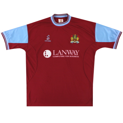 Burnley Super League thuisshirt 2001-02 L