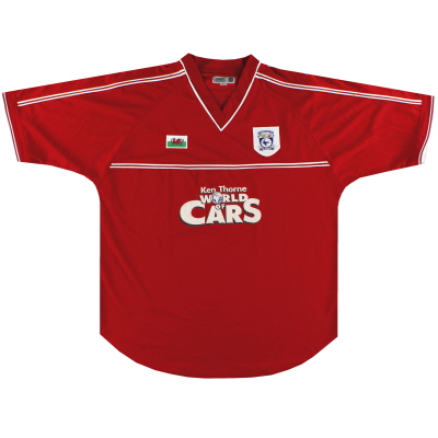 2001-02 Cardiff City Tercera camiseta L