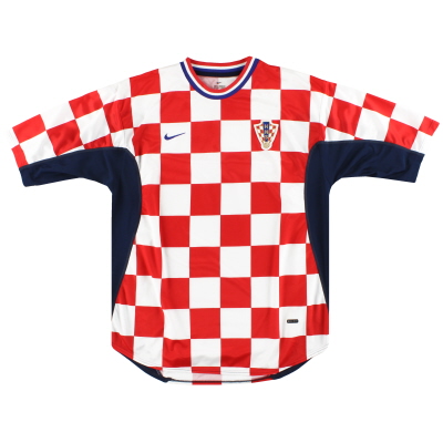 2001-02 Croazia Nike Maglia Home XL