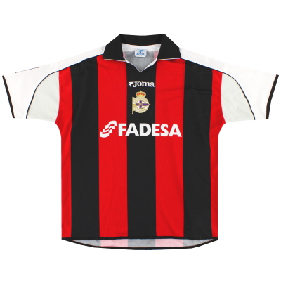2001-02 데포르티보 조마 어웨이 셔츠 M