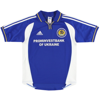 2001-02 Dynamo Kyiv Camiseta adidas de visitante Y