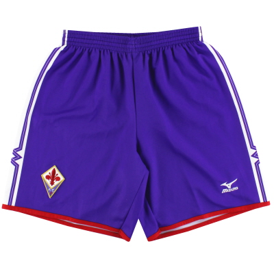 2001-02 Fiorentina Mizuno Home Shorts M