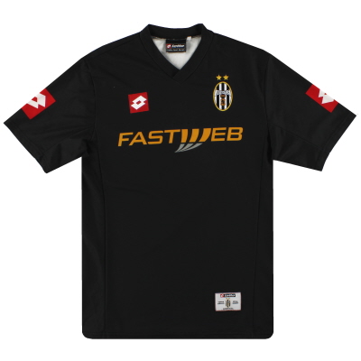 Camiseta de la segunda equipación de la Juventus Lotto 2001-02 M