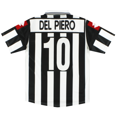 2001-02 Juventus Lotto European Home Shirt Del Piero #10 *As New*