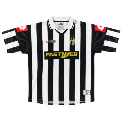 2001-02 Juventus Lotto Home Shirt M 
