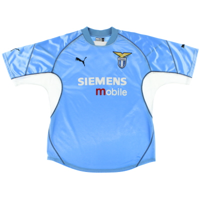 2001-02 Lazio Home Camisa XL