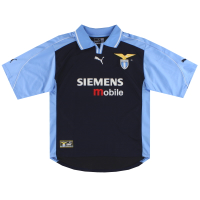 2001-02 Lazio Puma European Away Shirt L 