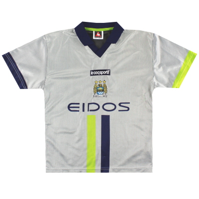 Manchester City Le Coq Sportif uitshirt L.Boys 2001-02