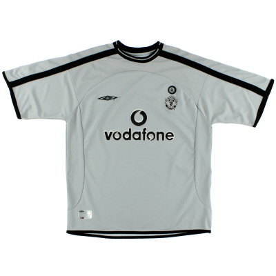 2001-02 Manchester United Centenary Goalkeeper Shirt XXL