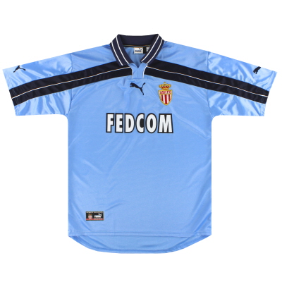 2001-02 Monaco Puma Derde Shirt *Mint* L