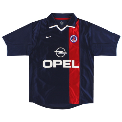 2001-02 Paris Saint-Germain Nike Home Maglia * Mint * M