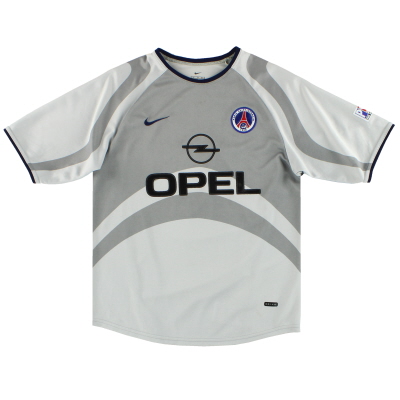 2001-02 Paris Saint-Germain Nike Maillot Extérieur L