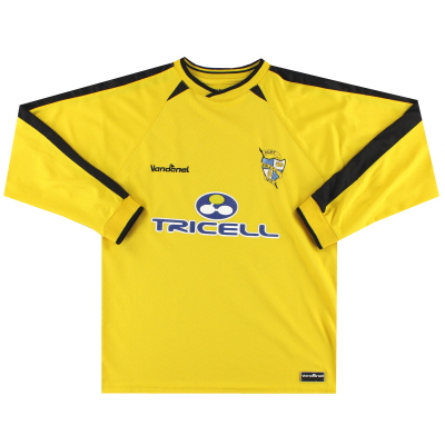 2001-02 Port Vale Vandanel Away Shirt L/SL