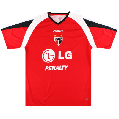 Camiseta de entrenamiento de penales del Sao Paulo 2001-02 XL