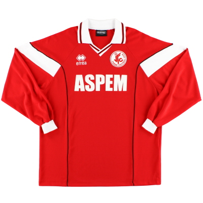 2001-02 Varese FC Errea Thuisshirt L/S XXL
