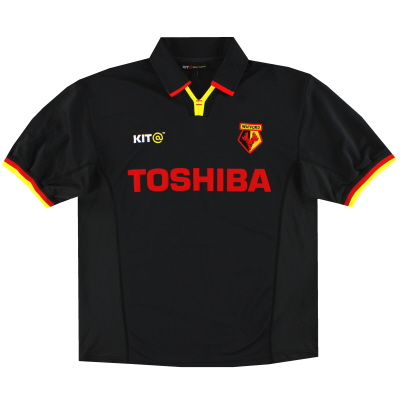 Camiseta visitante del Watford 2001-02 *Menta* M