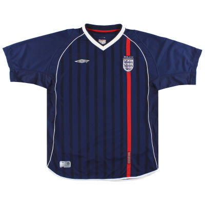 2001-03 England Umbro Trainingstrikot L