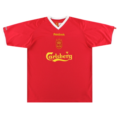 2001-03 Liverpool Reebok Maglia Home Europea L