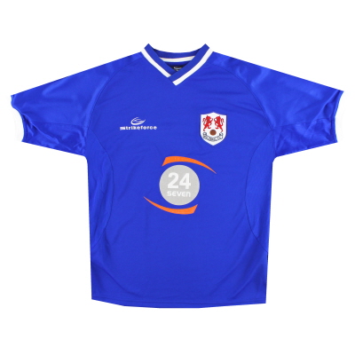 2001-03 Millwall Strikeforce Home Shirt M