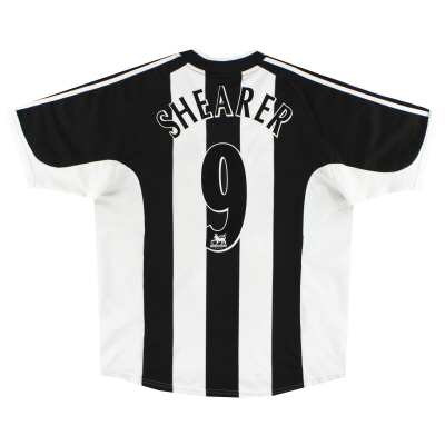2001-03 Newcastle adidas Home Shirt Shearer #9 XL
