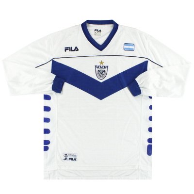 2001-03 Velez Sarsfield Fila Home Shirt L/S L 