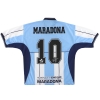 2001 Argentina Fila Diego Maradona Testimonial Shirt Maradona #10 L