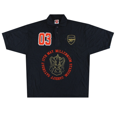 Рубашка поло Arsenal 'FA Cup Final' 2002-03 XL