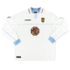 2002-03 Aston Villa Diadora Match Issue Away Shirt Alpay #5 L/S XL