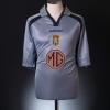 2002-03 Aston Villa Match Issue Third Shirt Leonhardsen #28 L