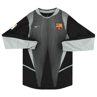 2002-03 Baju Kiper Barcelona Nike S