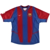 2002-03 Barcelona Nike Home Shirt Riquelme #10 L