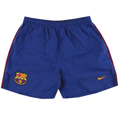 2002-03 Barcelona Nike Home Shorts *Mint* M