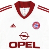 2002-03 Bayern Munich Adidas Maillot extérieur * Comme neuf * L