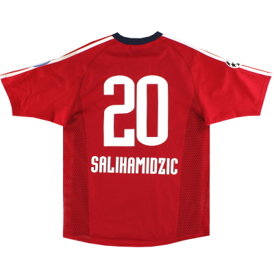 2002-03 Pemain adidas Bayern Munich Edisi Kemeja Kandang CL Salihamidzic #20 S