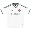 2002-03 Bayern Munich Away Shirt Ze Roberto #11 XL