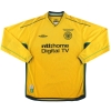 2002-03 Celtic Umbro 'Champions' Away Shirt Lambert #14 L/S M