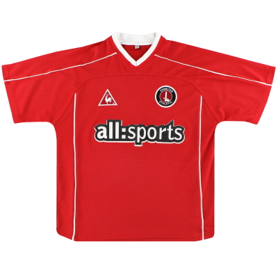 2002-03 Charlton Le Coq Sportif camiseta de local M