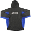 2002-03 Deportivo Alaves Umbro Trainingsjacke mit Kapuze M