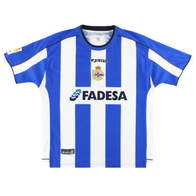 2002-03 Deportivo Joma Home Shirt *Mint* L 