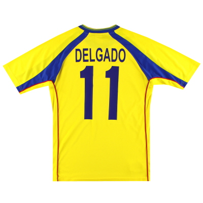 2002-03 Ecuador Marathon Home Shirt Delgado #11 M