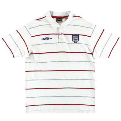 2002-03 England Umbro Polo Shirt XL 